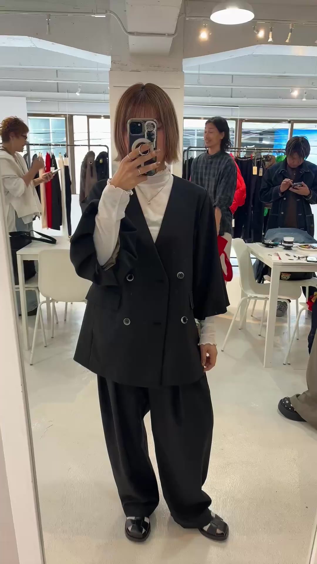 【予約⚡︎販売】バルーンスリーブノーカラーJK／MG JK-26088-A／MARGAUX VINTAGE／2026 AW＃1