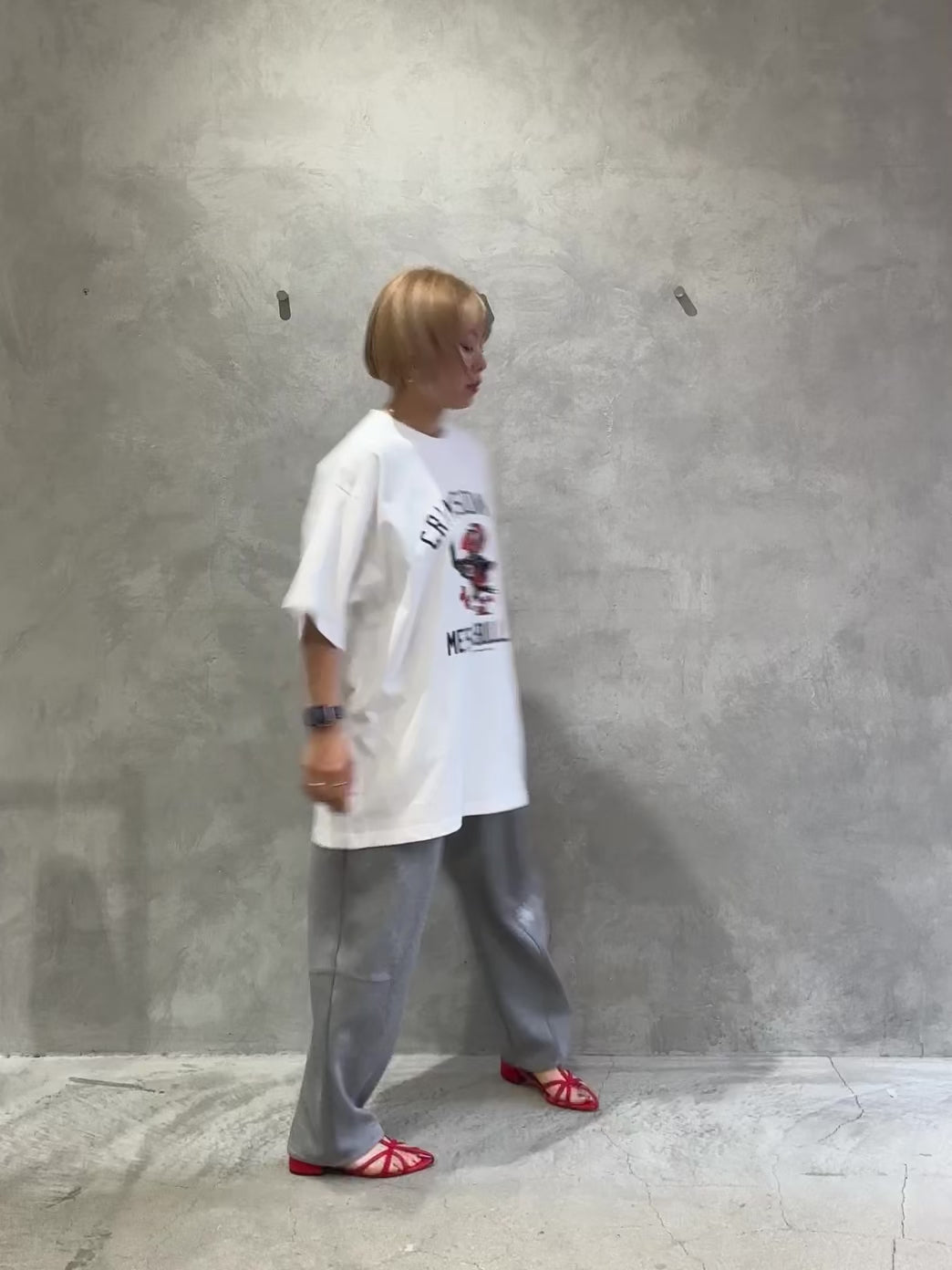 【予約販売】men'sサイズ／CRIMSON.UN Tシャツ／ING