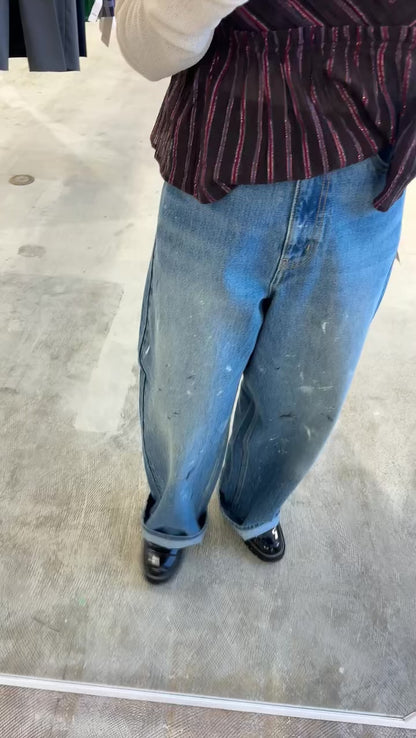 受付終了【予約販売】デニムパンツ／8613502／LE MÉLANGE