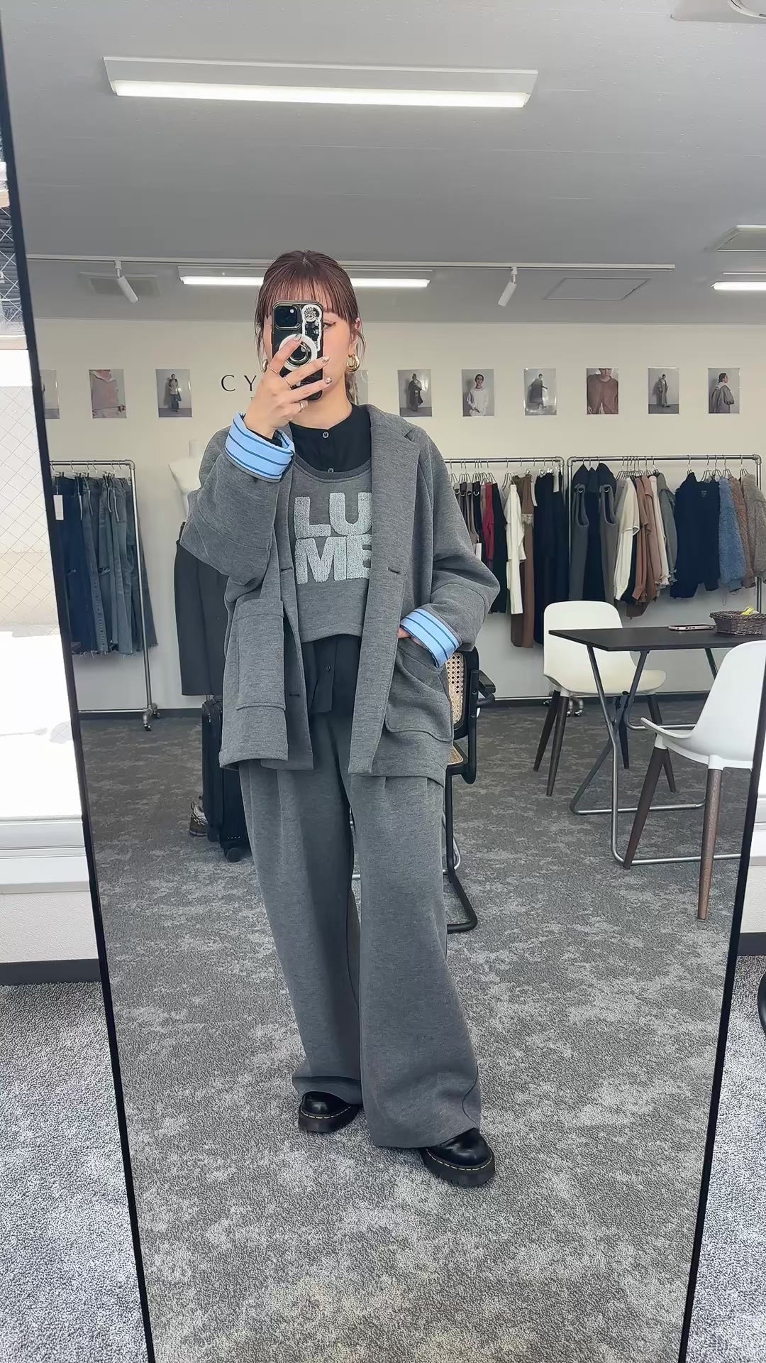 【予約⚡︎販売】サイドリブフリースベスト／604512／CYAN tokyo／2026 AW#1
