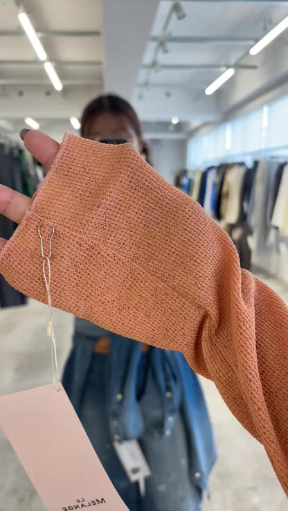 受付終了【予約販売】ボートネックカットソー／8611010／LE MÉLANGE