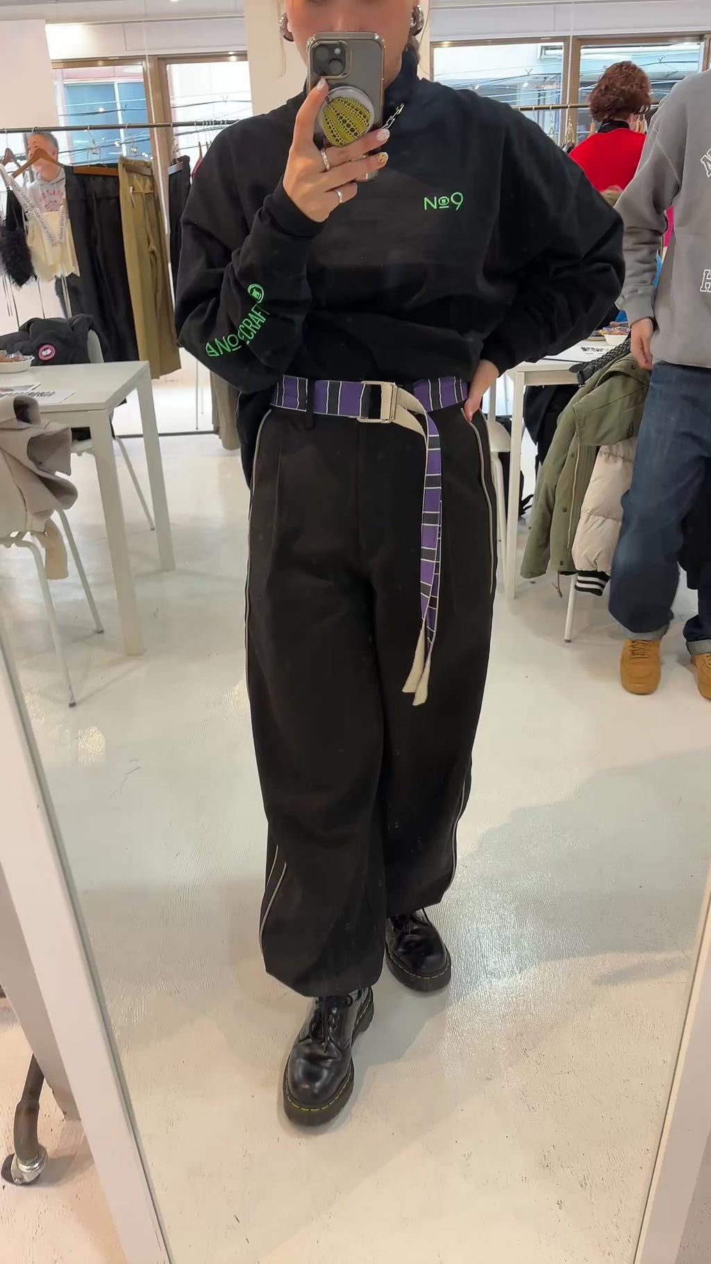 受付終了【予約販売】レジメンタル柄ベルト／AC-26067-S／MARGAUX VINTAGE／2026 SS#2