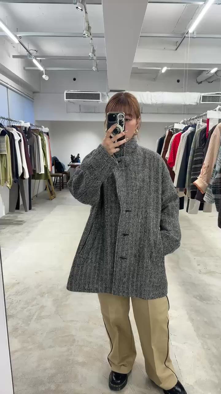 受付終了【予約⚡︎販売】ハーフ丈チェスターコート／#8643901／LE MÉLANGE／2026 AW #1