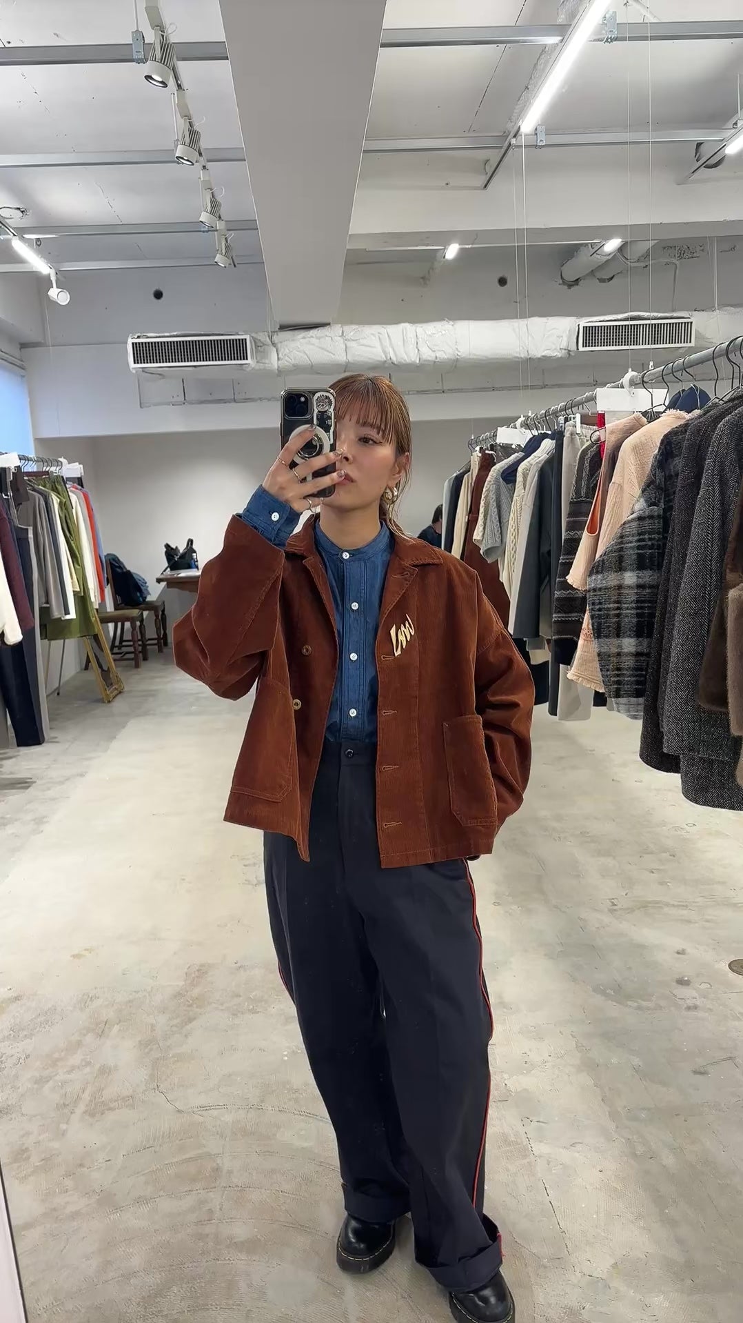 【予約⚡︎販売】ラインコットンツイルパンツ／#8643503／LE MÉLANGE／2026 AW #1