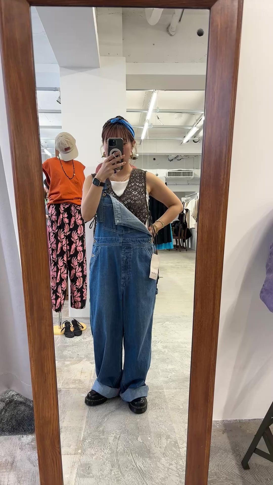 受付終了【予約販売】オーバーオール／8623502／LE MÉLANGE／2026 SS#2