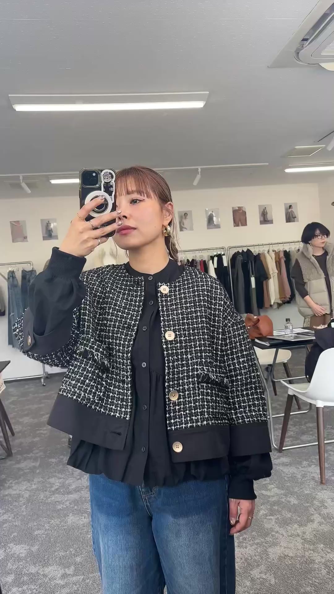 【予約⚡︎販売】ギャザーバルーンシャツ／604489／CYAN tokyo／2026 AW#1