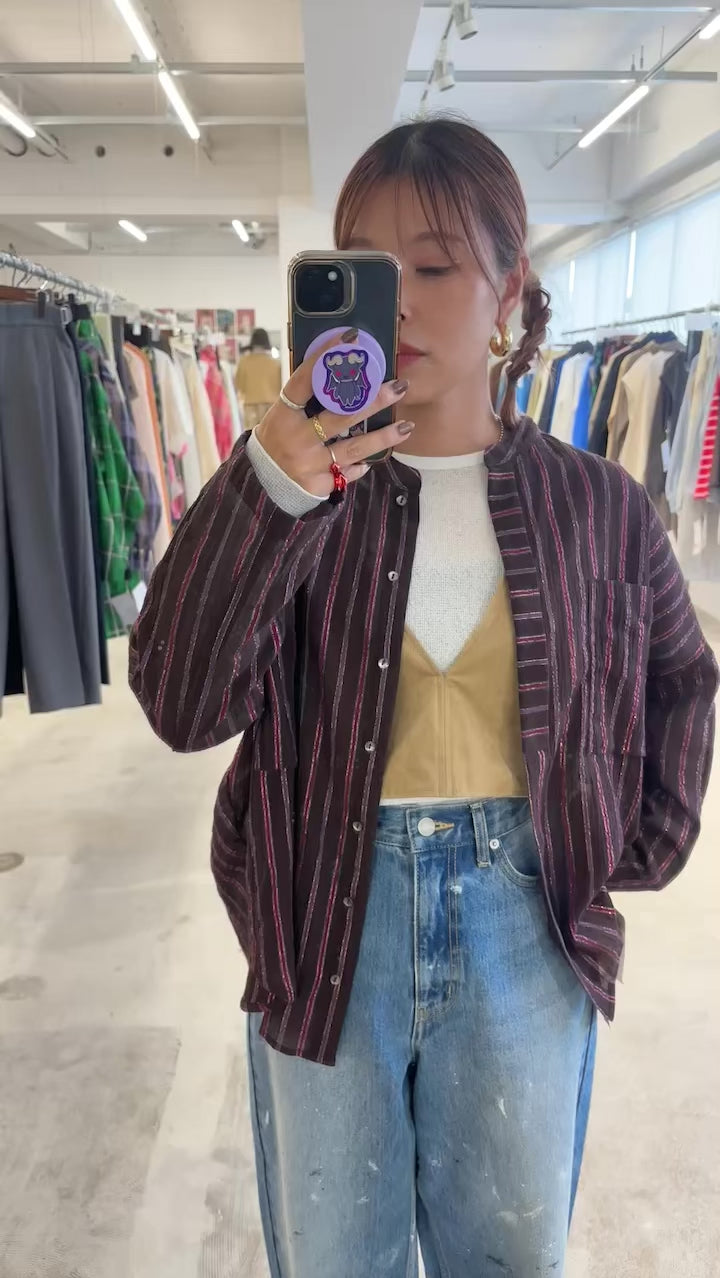 受付終了【予約販売】ECOスウェードベスチェ／8613701／LE MÉLANGE