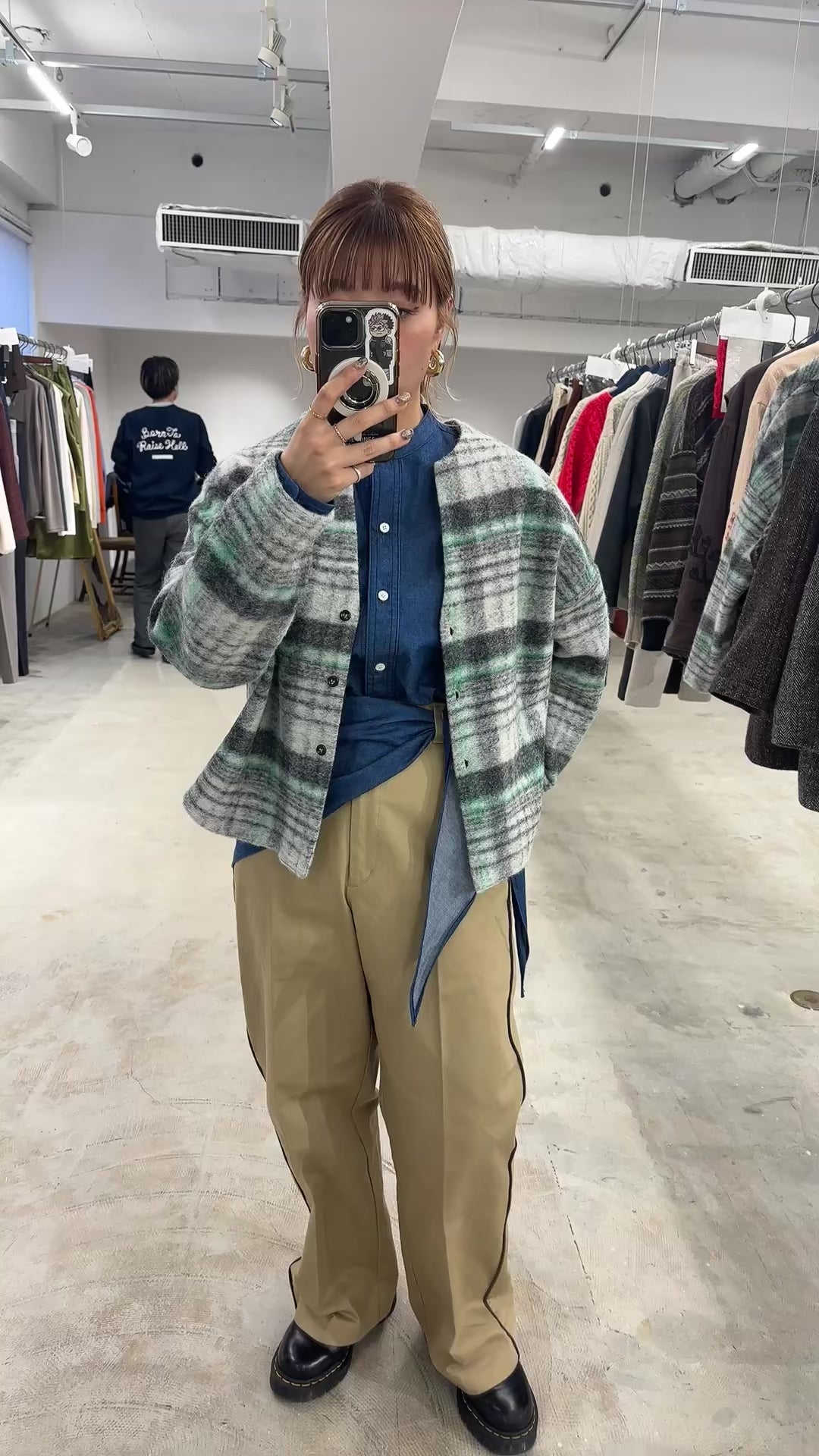 【予約⚡︎販売】ラインコットンツイルパンツ／#8643503／LE MÉLANGE／2026 AW #1