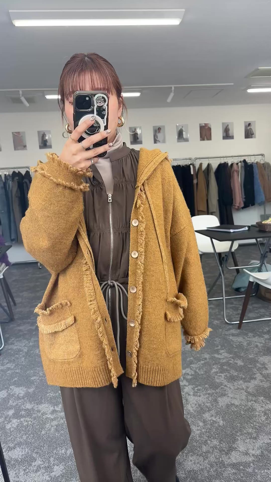 【予約⚡︎販売】ティアードスキッパーサロペット／604498／CYAN tokyo／2026 AW#1