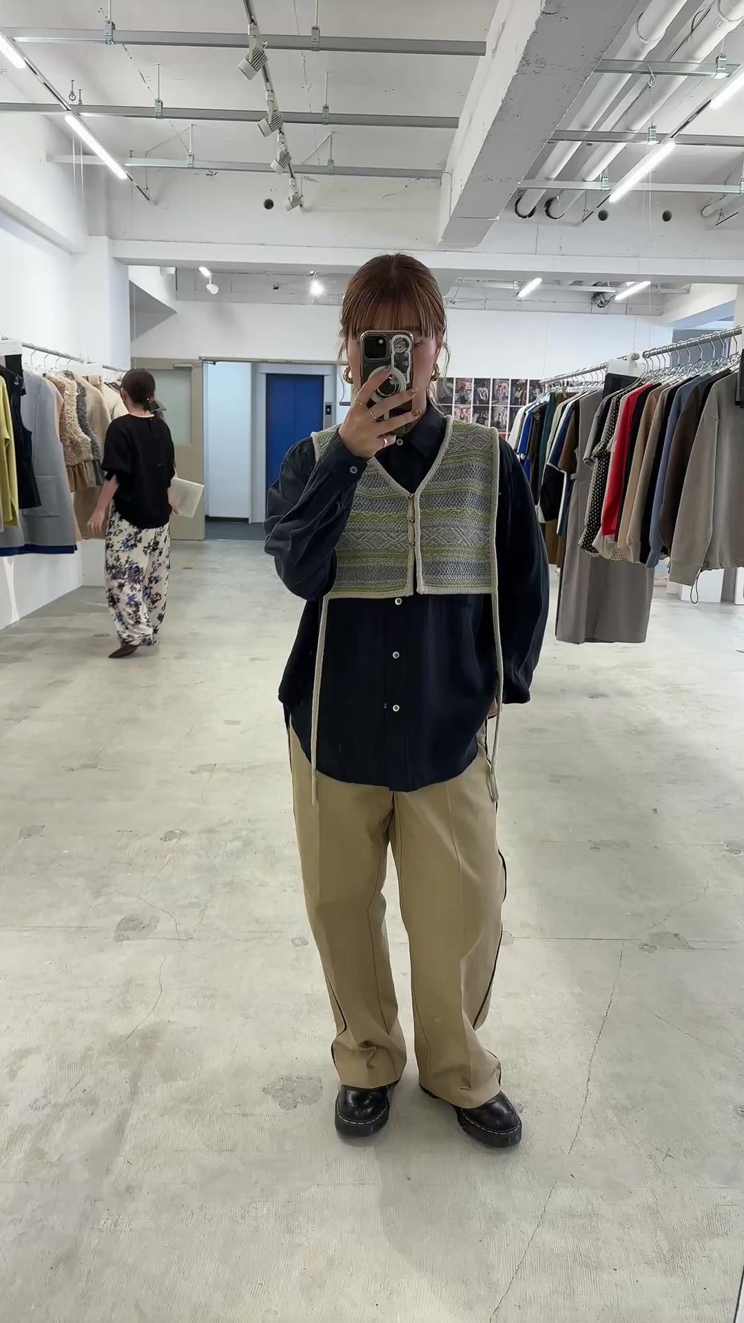 【予約⚡︎販売】ラインコットンツイルパンツ／#8643503／LE MÉLANGE／2026 AW #1