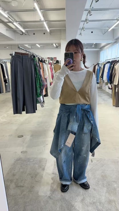 受付終了【予約販売】デニムパンツ／8613502／LE MÉLANGE