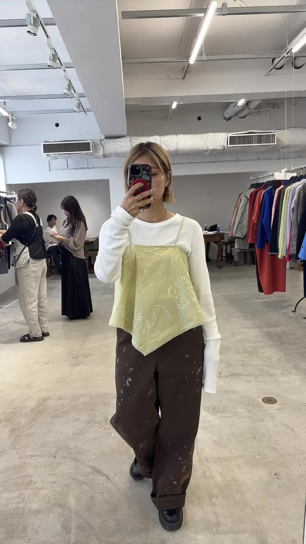 受付終了【予約⚡︎販売】カットワーク刺繍キャミソール／8663202／LE MÉLANGE／2026 AW #2