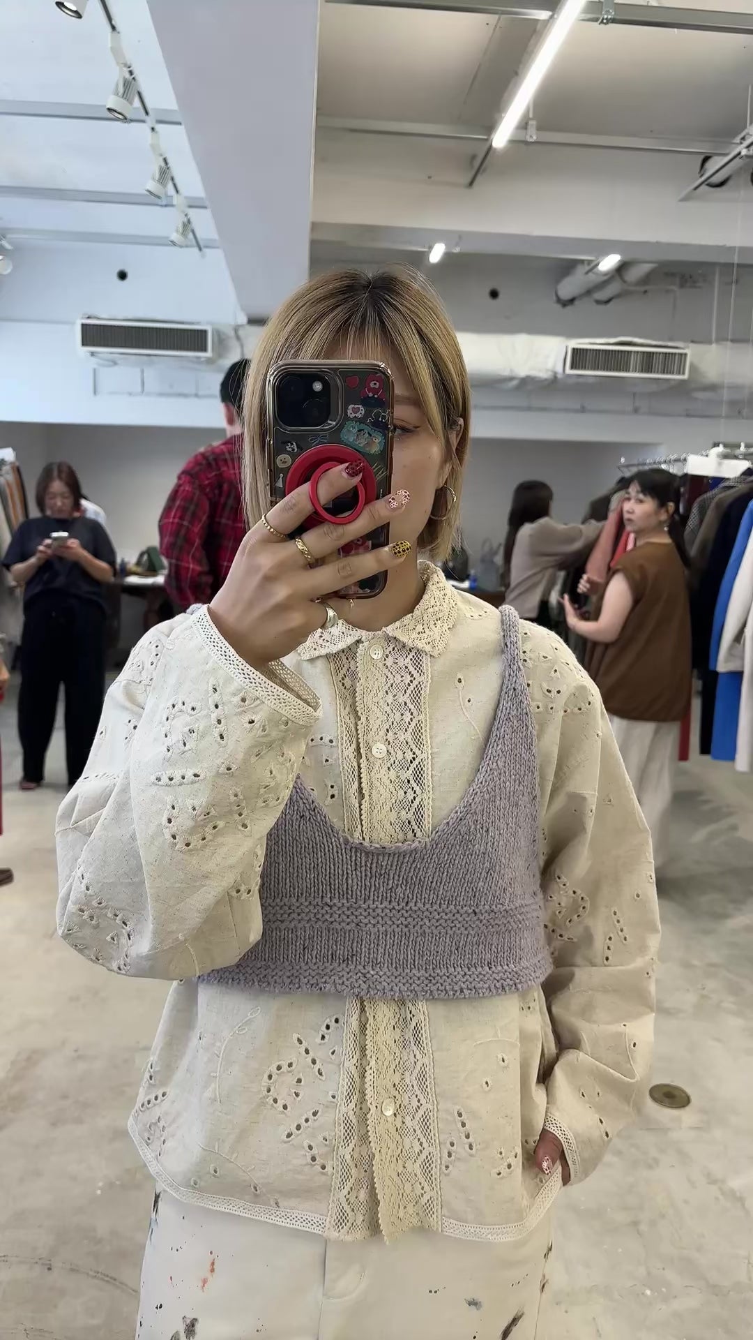 【予約⚡︎販売】ローゲージニットビスチェ／8652701／LE MÉLANGE／2026 AW #2
