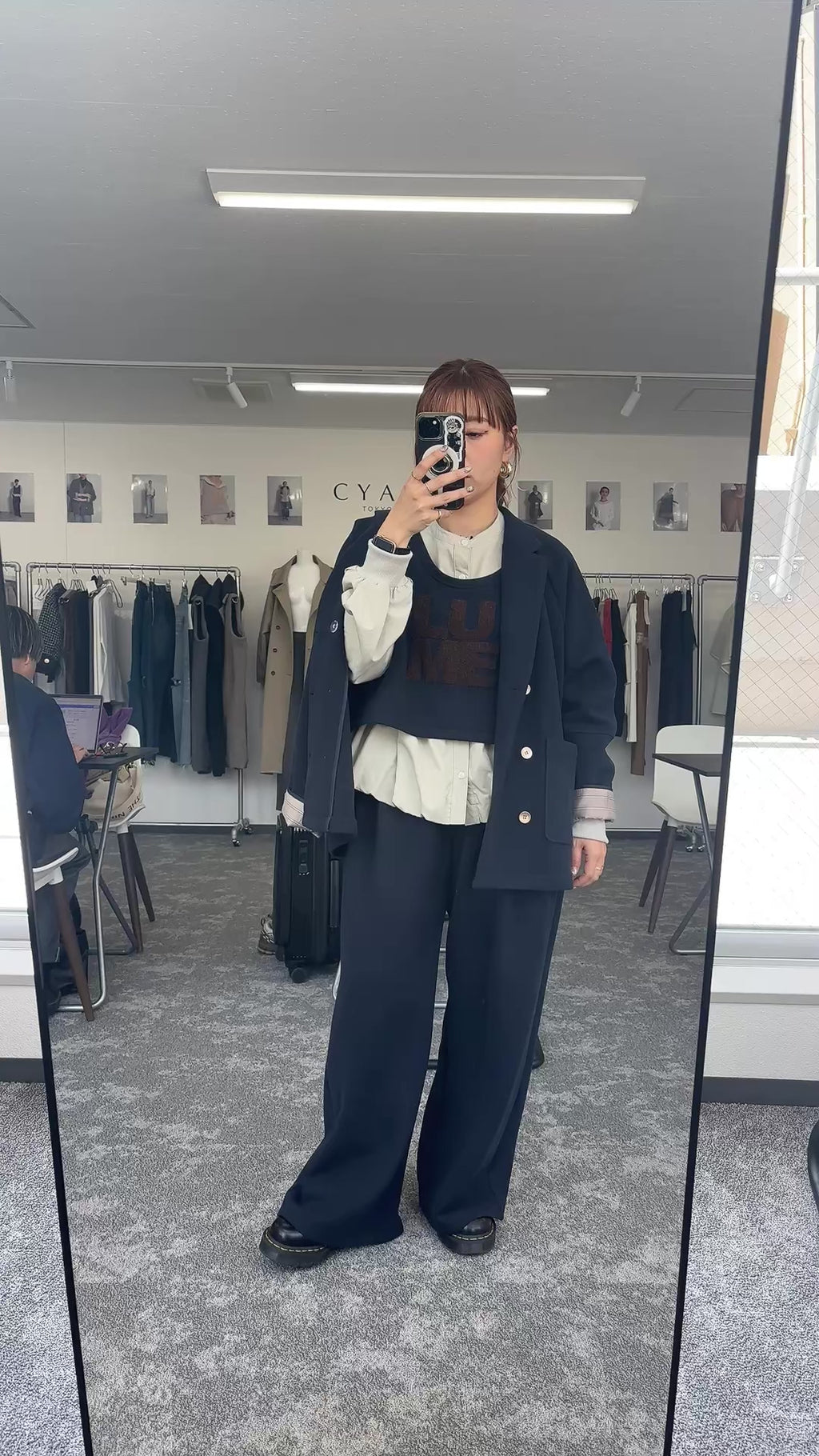 【予約⚡︎販売】サイドリブフリースベスト／604512／CYAN tokyo／2026 AW#1