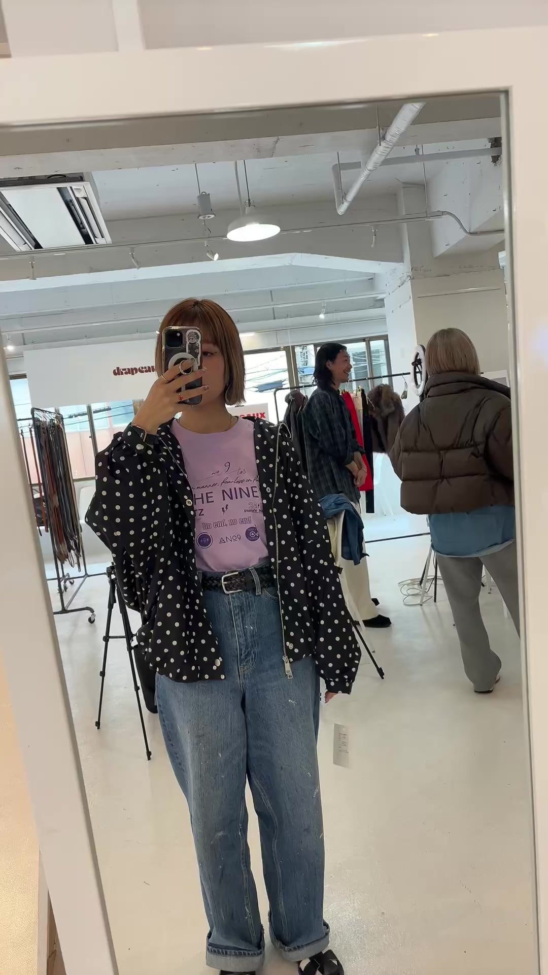 【予約⚡︎販売】ドットブルゾン／MG JK-26096-A／MARGAUX VINTAGE／2026 AW＃1