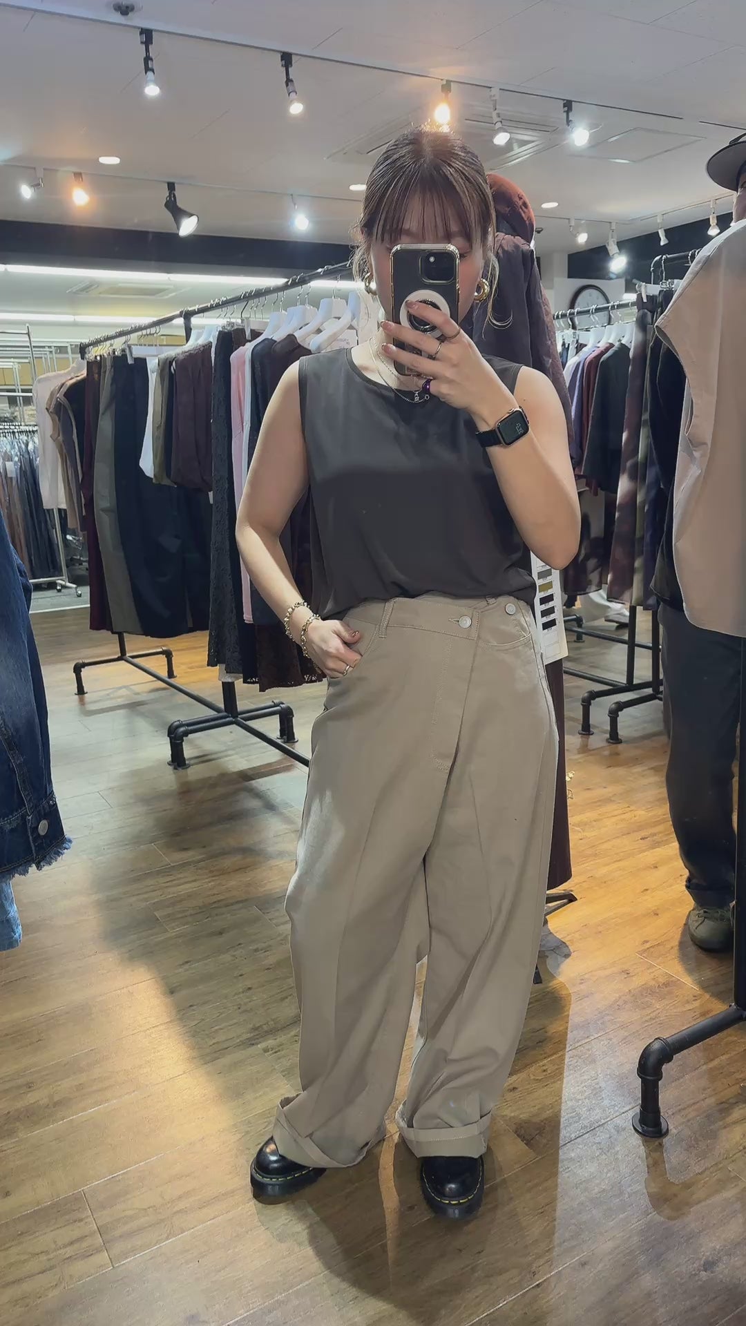 【予約販売】アシンメトリーパンツ／P62025AI／PRIORITY／2026SS