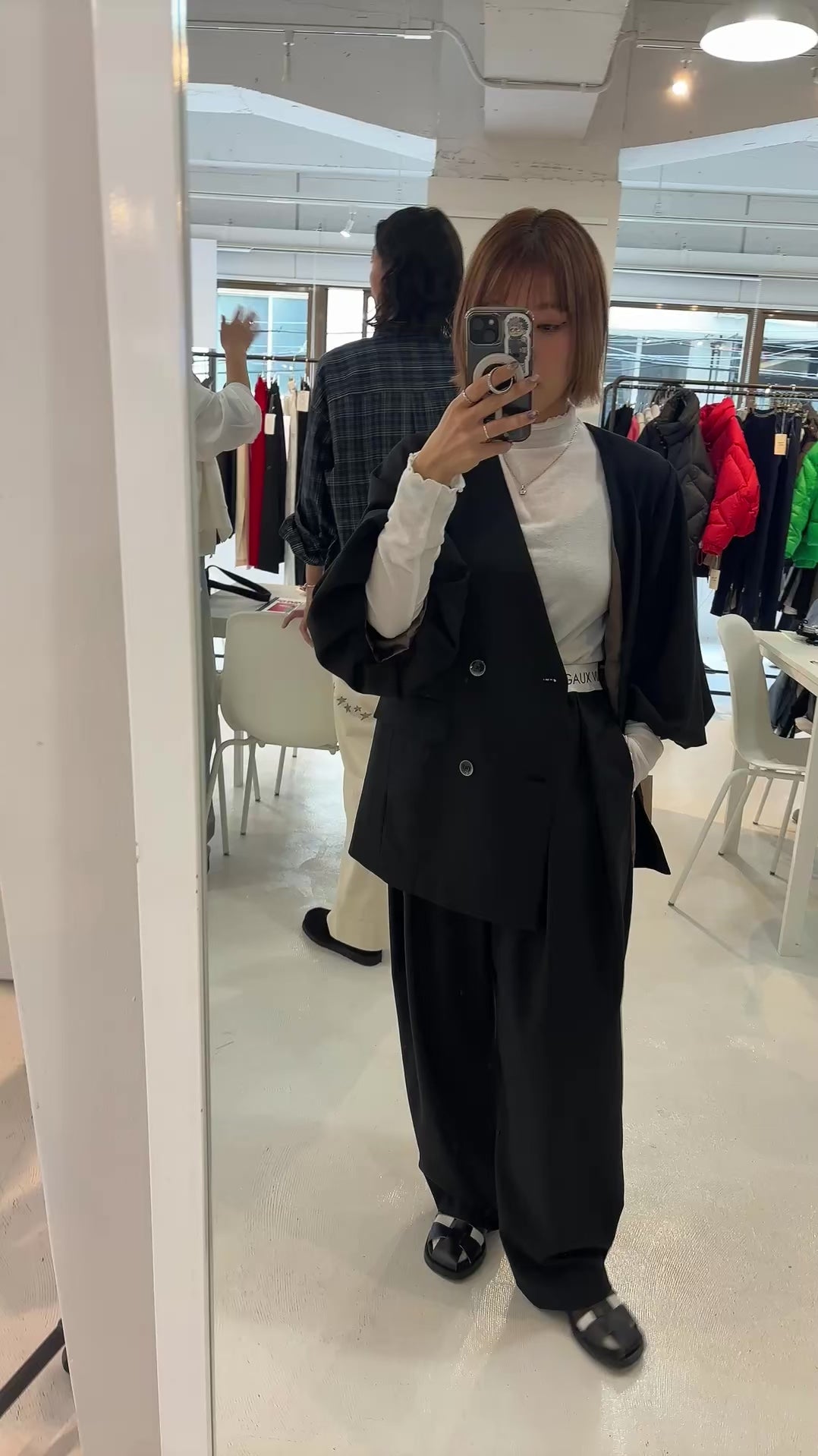 【予約⚡︎販売】バルーンスリーブノーカラーJK／MG JK-26088-A／MARGAUX VINTAGE／2026 AW＃1