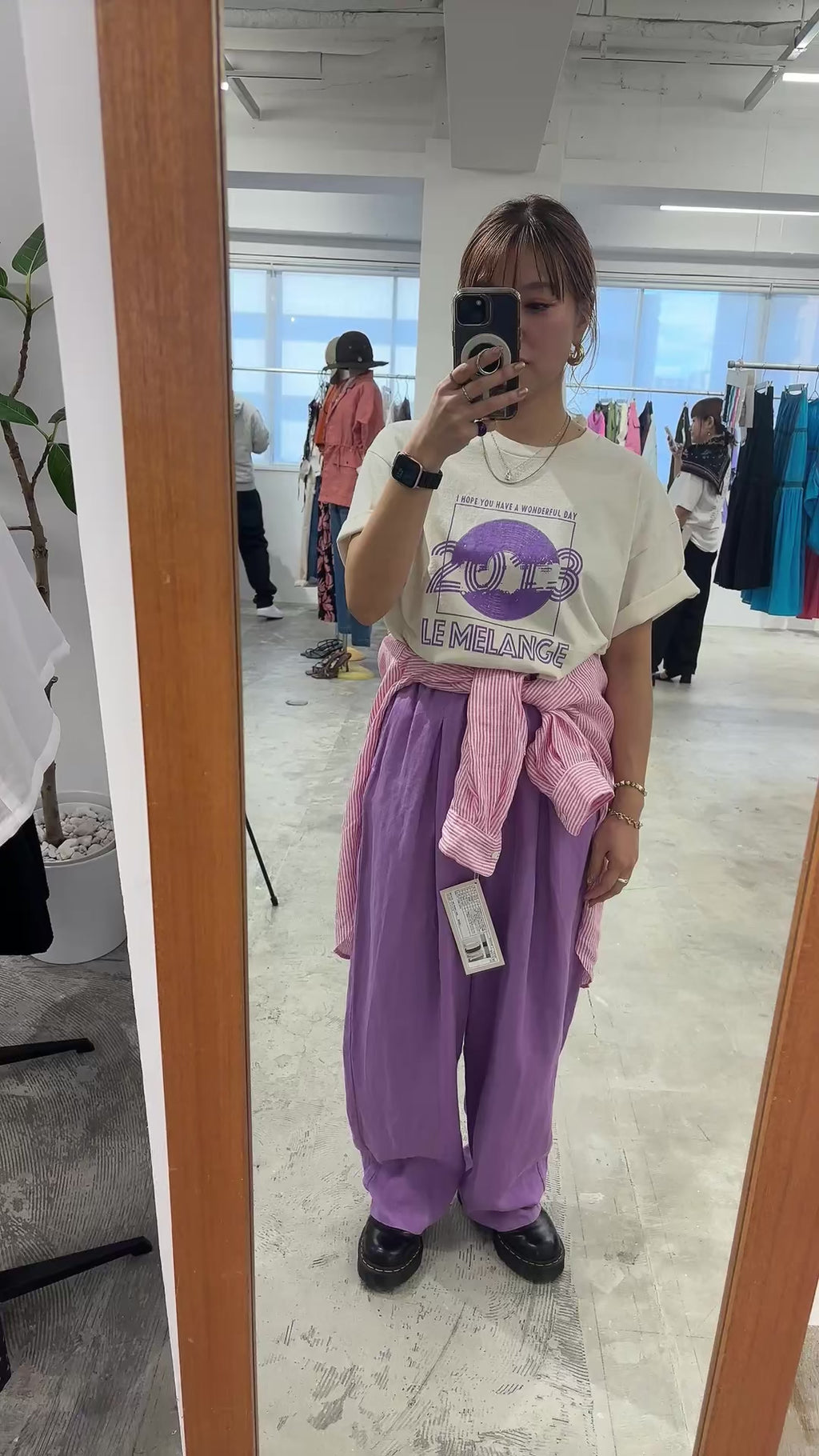 受付終了【予約販売】フレンチリネンシャツ／8623205／LE MÉLANGE／2026 SS#2