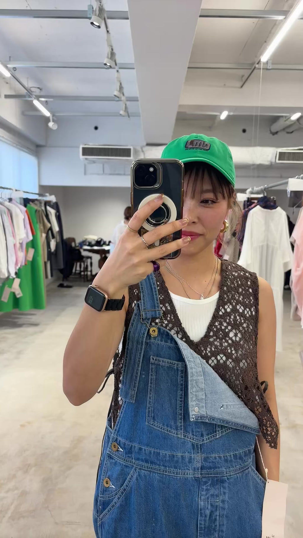 受付終了【予約販売】オーバーオール／8623502／LE MÉLANGE／2026 SS#2